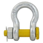 GRILLETE PERNO CON TUERCA Y CHAVETA 3/8"